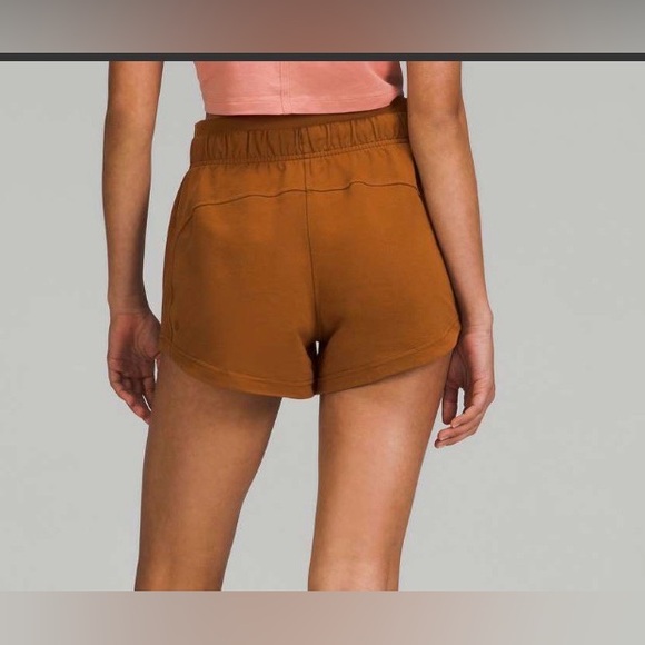 lululemon athletica Pants - NWOT Lululemon Inner Glow High-Rise Short 3" Copper Brown